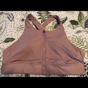 Fabletics Ella High-Impact Zip Front Sports Bra